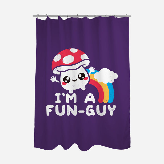 I'm A Fun Guy-None-Polyester-Shower Curtain-NemiMakeit