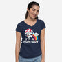 I'm A Fun Guy-Womens-V-Neck-Tee-NemiMakeit