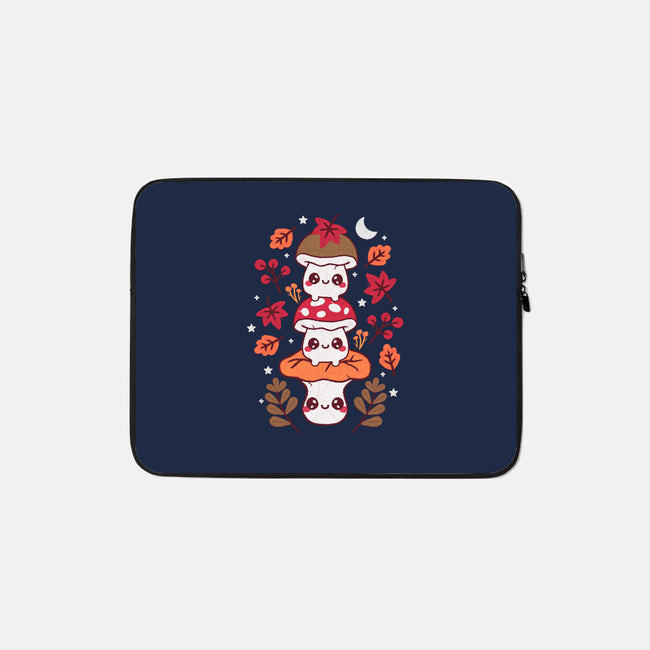 Mushrooms Embroidery Patch-None-Zippered-Laptop Sleeve-NemiMakeit