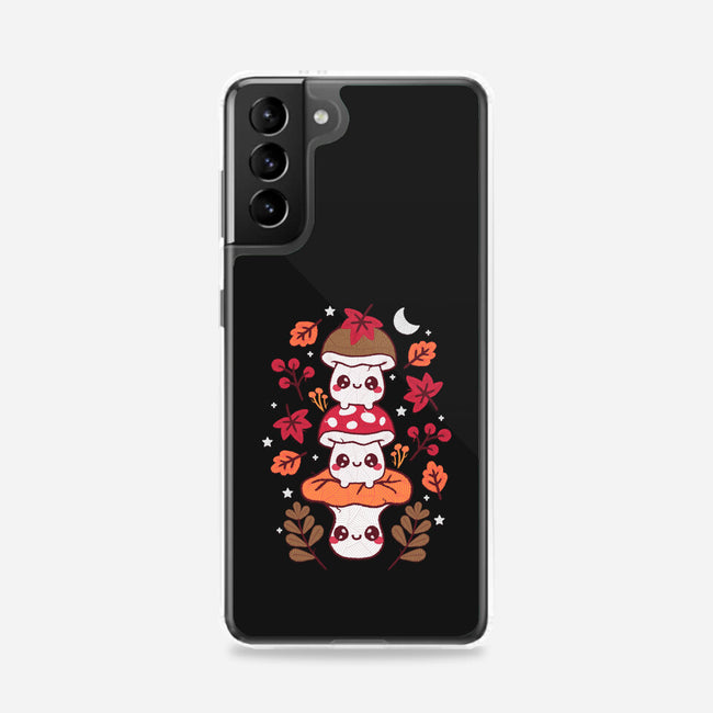 Mushrooms Embroidery Patch-Samsung-Snap-Phone Case-NemiMakeit