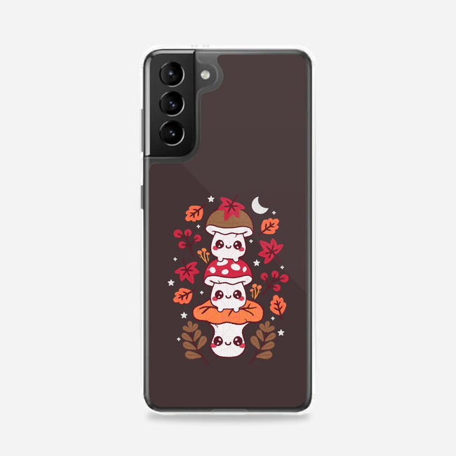 Mushrooms Embroidery Patch-Samsung-Snap-Phone Case-NemiMakeit