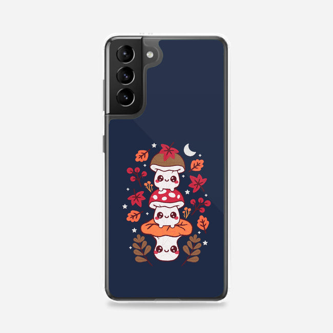 Mushrooms Embroidery Patch-Samsung-Snap-Phone Case-NemiMakeit