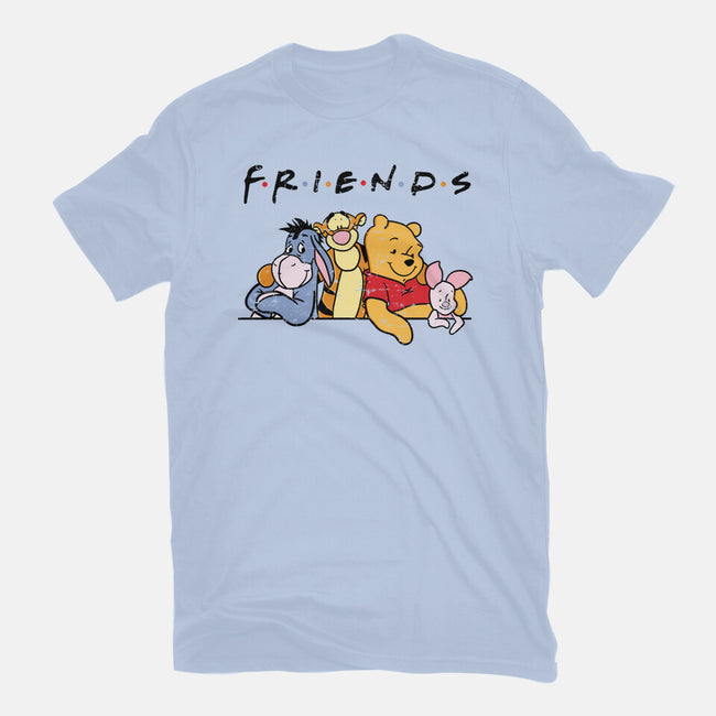 Animal Friends-Womens-Fitted-Tee-turborat14