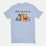 Animal Friends-Womens-Fitted-Tee-turborat14