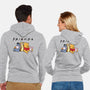 Animal Friends-Unisex-Zip-Up-Sweatshirt-turborat14