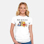 Animal Friends-Womens-Fitted-Tee-turborat14