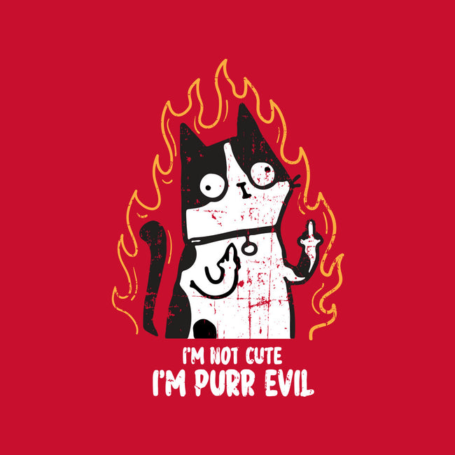 I'm Purr Evil-Womens-Off Shoulder-Tee-turborat14