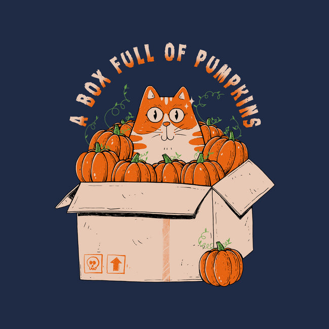 A Box Full Of Pumpkins-None-Removable Cover-Throw Pillow-GODZILLARGE