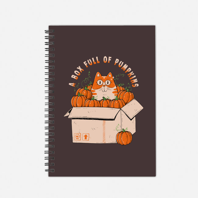 A Box Full Of Pumpkins-None-Dot Grid-Notebook-GODZILLARGE