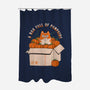 A Box Full Of Pumpkins-None-Polyester-Shower Curtain-GODZILLARGE