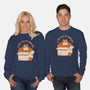 A Box Full Of Pumpkins-Unisex-Crew Neck-Sweatshirt-GODZILLARGE