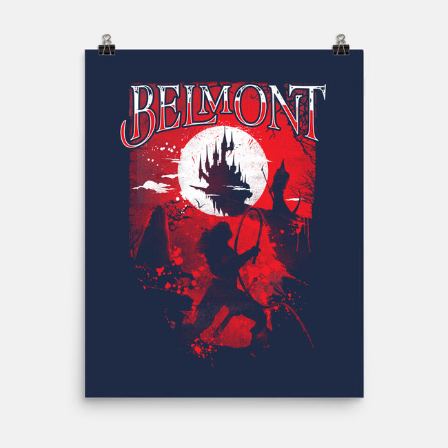 Belmont Vampire Hunter-None-Matte-Poster-rocketman_art