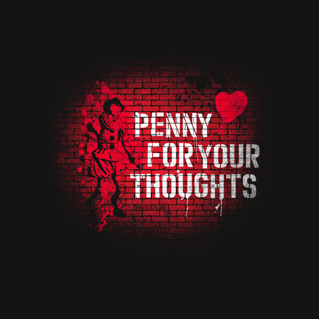 Penny For Your Thoughts-Unisex-Basic-Tee-rocketman_art