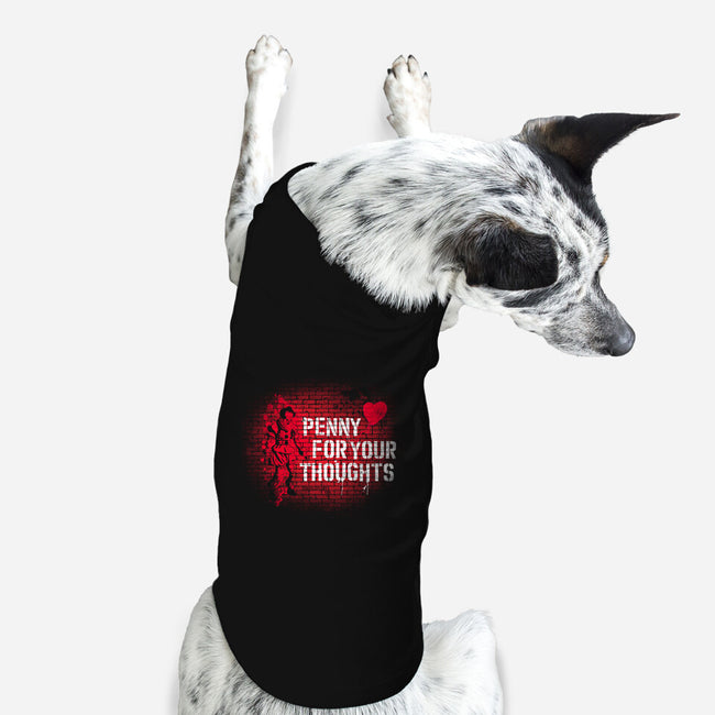 Penny For Your Thoughts-Dog-Basic-Pet Tank-rocketman_art