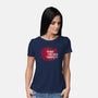 Penny For Your Thoughts-Womens-Basic-Tee-rocketman_art