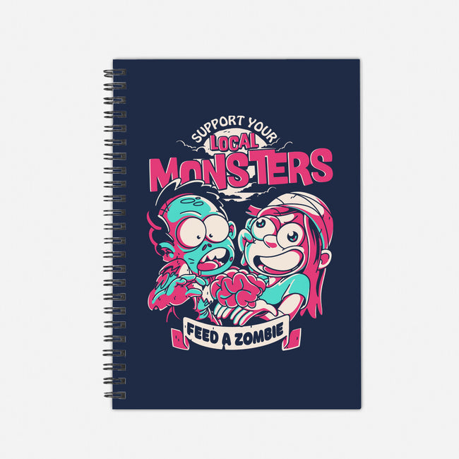 Support Your Local Zombie-None-Dot Grid-Notebook-estudiofitas