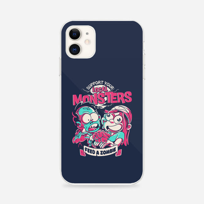 Support Your Local Zombie-iPhone-Snap-Phone Case-estudiofitas