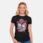 Support Your Local Zombie-Womens-Fitted-Tee-estudiofitas