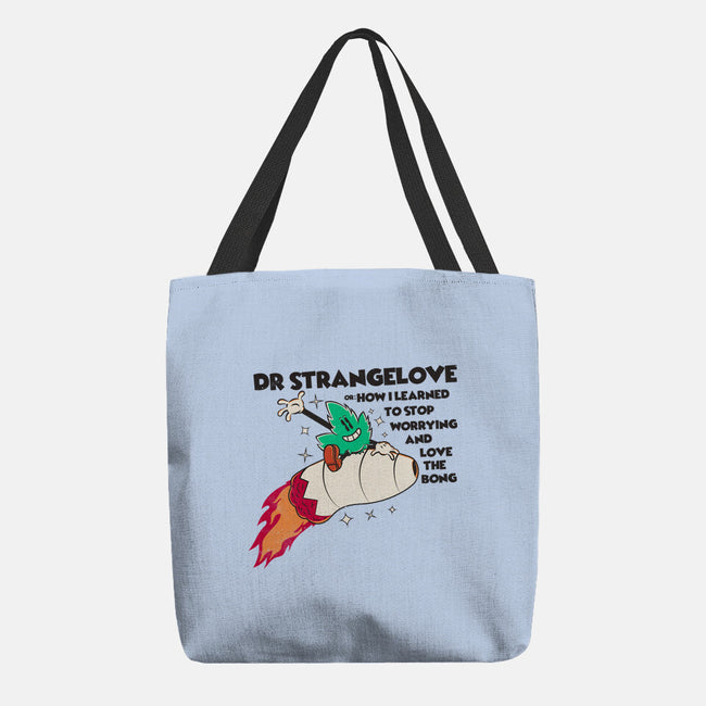 Dr Strangebong-None-Basic Tote-Bag-rocketman_art