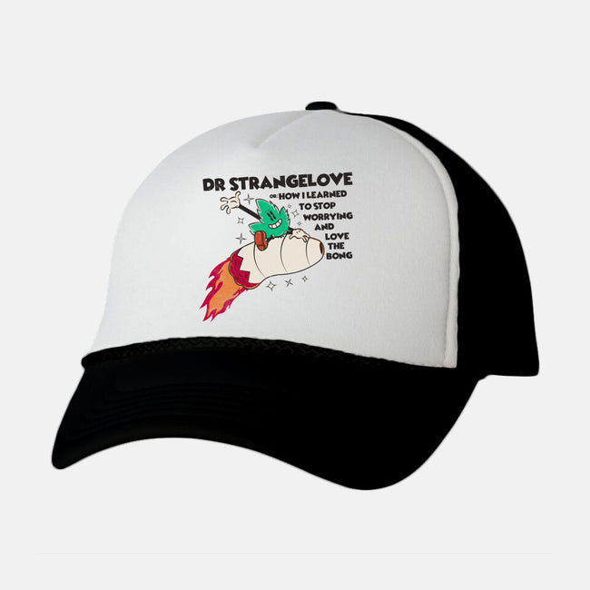 Dr Strangebong-Unisex-Trucker-Hat-rocketman_art