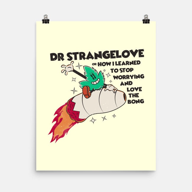 Dr Strangebong-None-Matte-Poster-rocketman_art