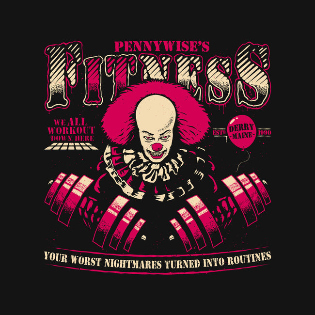 Pennywise's Fitness-None-Drawstring-Bag-teesgeex