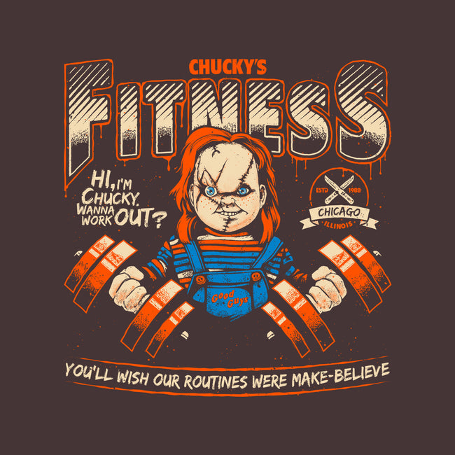Chucky's Fitness-None-Glossy-Sticker-teesgeex