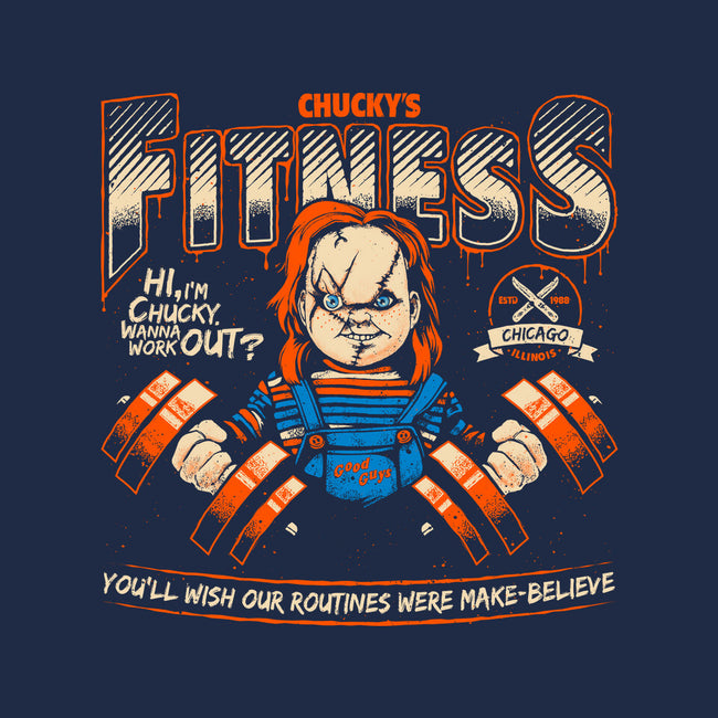 Chucky's Fitness-Unisex-Kitchen-Apron-teesgeex