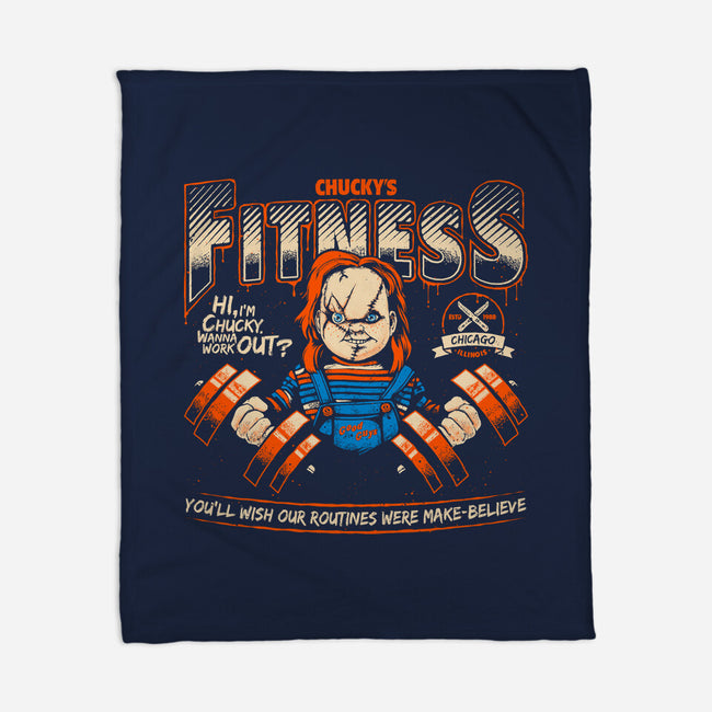Chucky's Fitness-None-Fleece-Blanket-teesgeex