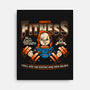 Chucky's Fitness-None-Stretched-Canvas-teesgeex