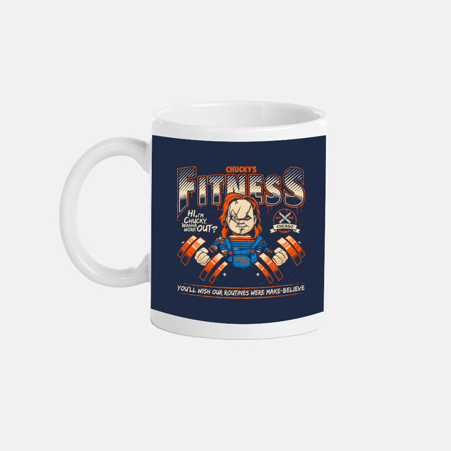 Chucky's Fitness-None-Mug-Drinkware-teesgeex