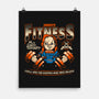 Chucky's Fitness-None-Matte-Poster-teesgeex