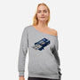 Vitamin NASA-Womens-Off Shoulder-Sweatshirt-By Berto