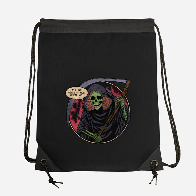 Deathly Friend-None-Drawstring-Bag-fanfreak1