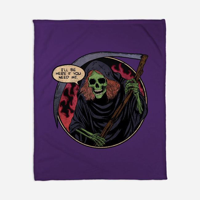 Deathly Friend-None-Fleece-Blanket-fanfreak1