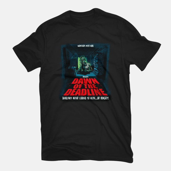 Dawn Of The Deadline-Mens-Premium-Tee-Monsters with ADHD