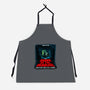 Dawn Of The Deadline-Unisex-Kitchen-Apron-Monsters with ADHD