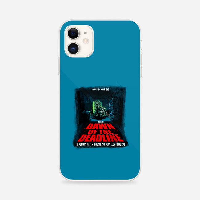 Dawn Of The Deadline-iPhone-Snap-Phone Case-Monsters with ADHD