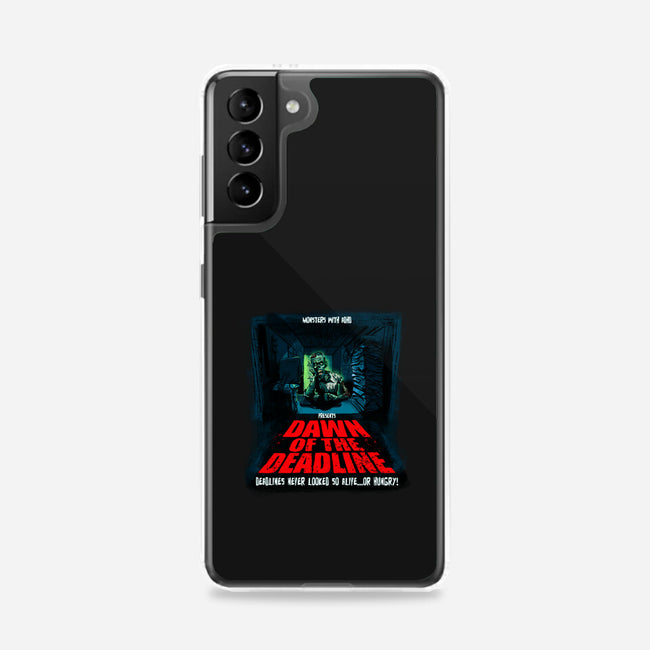 Dawn Of The Deadline-Samsung-Snap-Phone Case-Monsters with ADHD