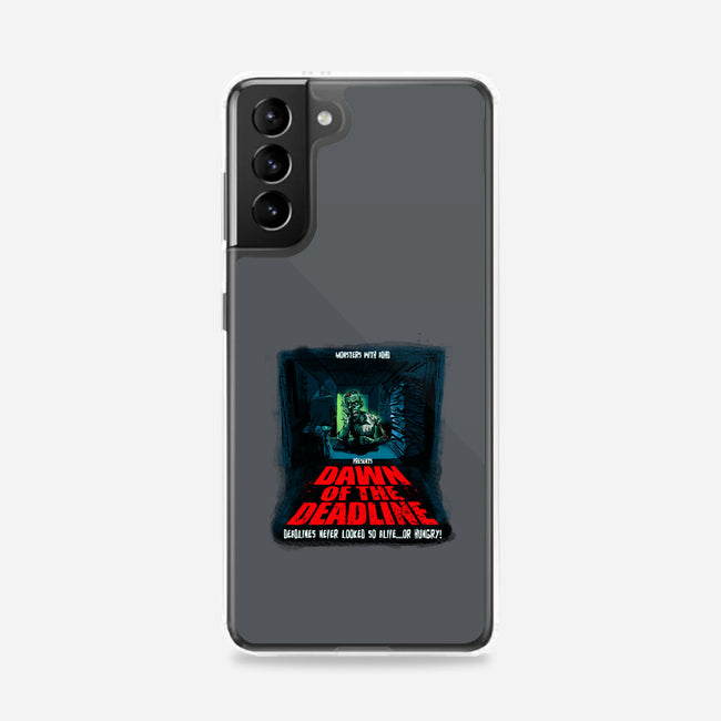 Dawn Of The Deadline-Samsung-Snap-Phone Case-Monsters with ADHD