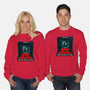 Dawn Of The Deadline-Unisex-Crew Neck-Sweatshirt-Monsters with ADHD