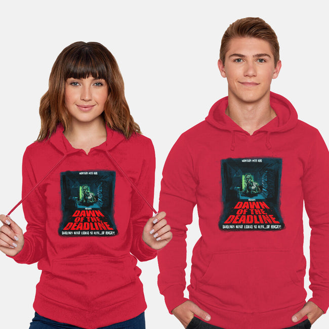 Dawn Of The Deadline-Unisex-Pullover-Sweatshirt-Monsters with ADHD