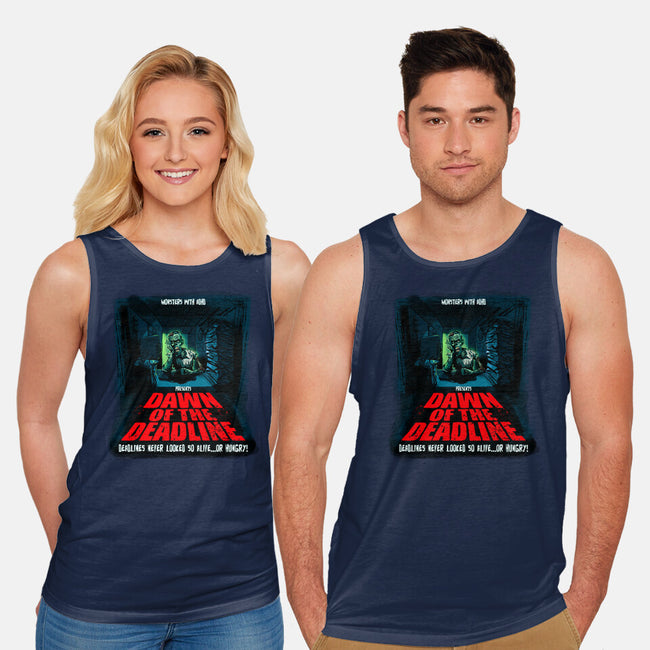 Dawn Of The Deadline-Unisex-Basic-Tank-Monsters with ADHD