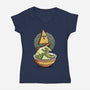 Guacagawa Mole-Womens-V-Neck-Tee-Olipop