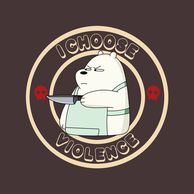 I Choose Violence-None-Removable Cover w Insert-Throw Pillow-MaxoArt