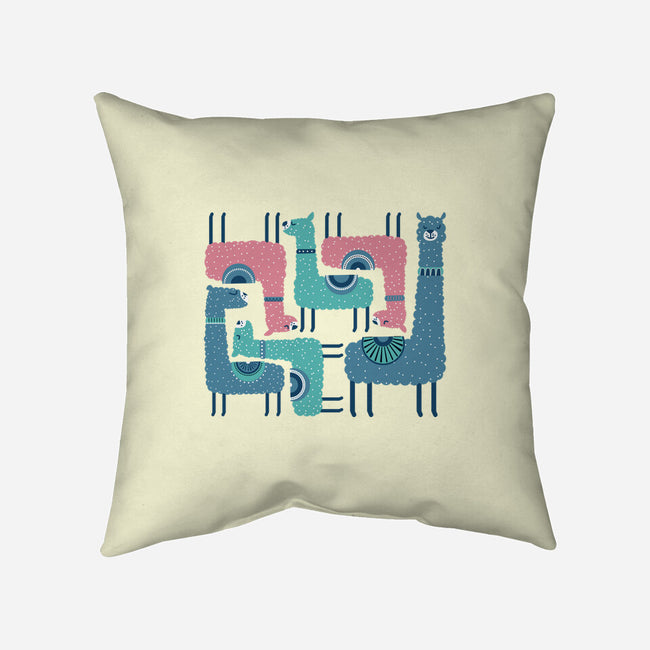 We're Alpacked-None-Removable Cover w Insert-Throw Pillow-erion_designs