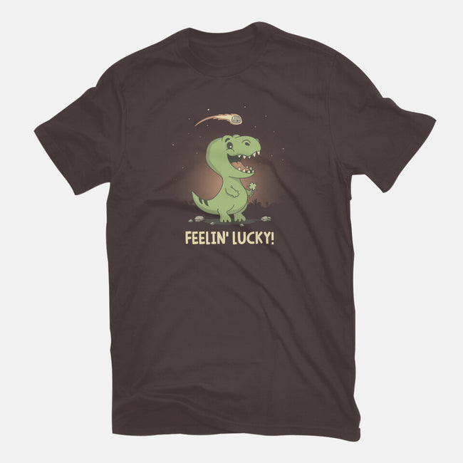 Feeling Lucky-Womens-Basic-Tee-retrodivision