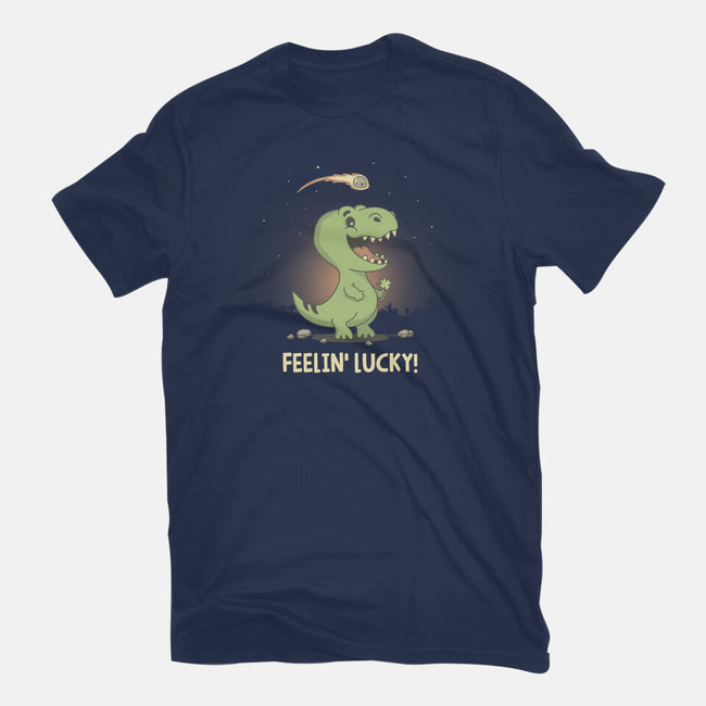 Feeling Lucky-Womens-Fitted-Tee-retrodivision