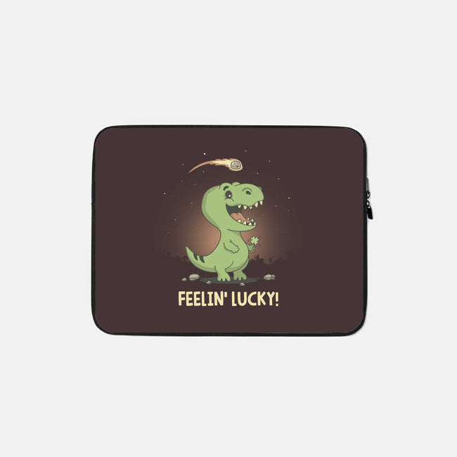 Feeling Lucky-None-Zippered-Laptop Sleeve-retrodivision