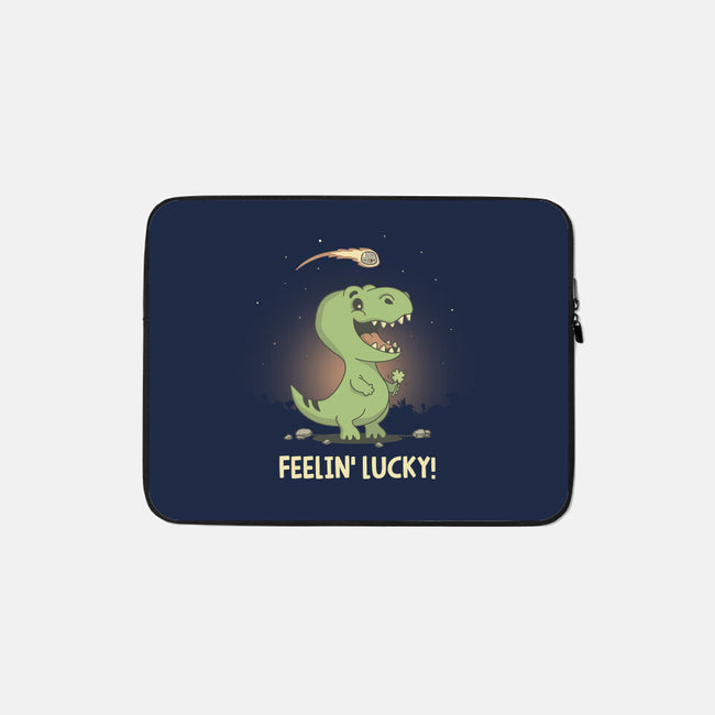 Feeling Lucky-None-Zippered-Laptop Sleeve-retrodivision